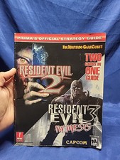 Resident Evil 2 & 3 Nemesis GameCube Official Prima 2 in 1 Strategy Guide