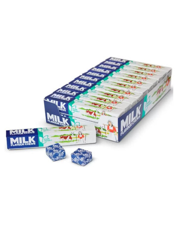 Milk flavour chews stick pack - chews,