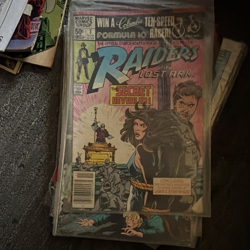 Raiders the lost ark comic - of,