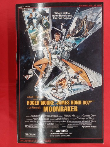 Sideshow moonraker jaws figure - sideshow,