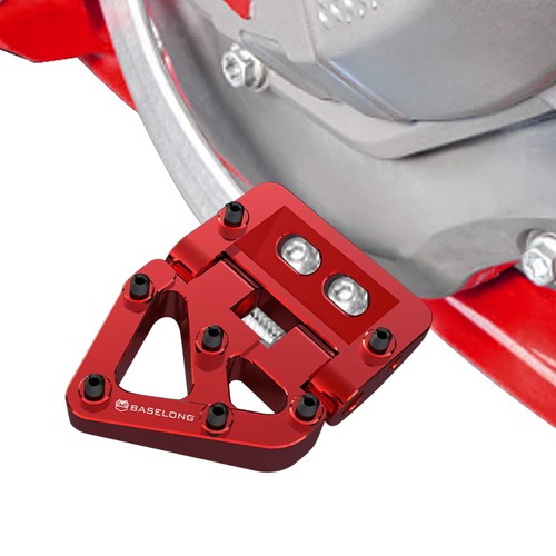 Red foldable rear brake - foldable,