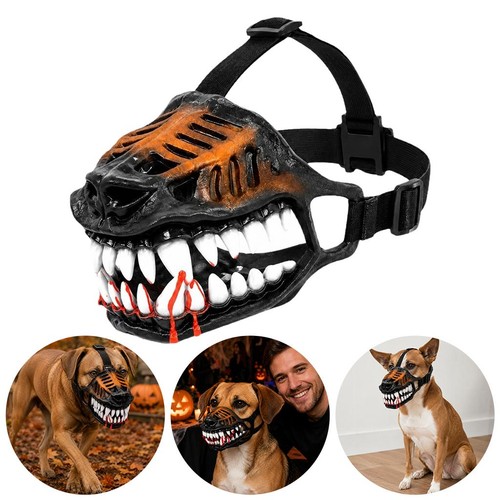 Scary dog muzzle halloween - scary,