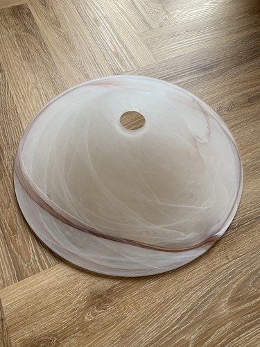 Vintage frosted marbled glass - frosted,