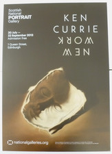 KEN CURRIE New work  2013  ART EXHIBITION POSTER