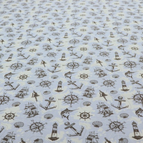 Grey nautical upholstery - grey,