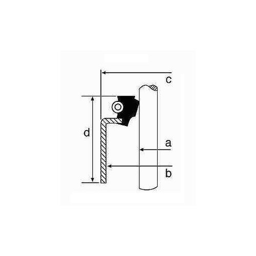Seal ring valve stem - seal, corteco