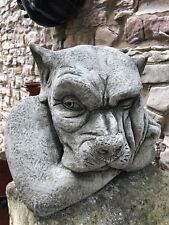 Gargoyle Dog head gate post