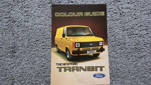 Ford transit mk2 colour guide - mk2,