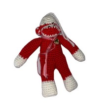 Handmade Crocheted Sock Monkey