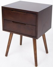 OAK Bedside Table Solid Side
