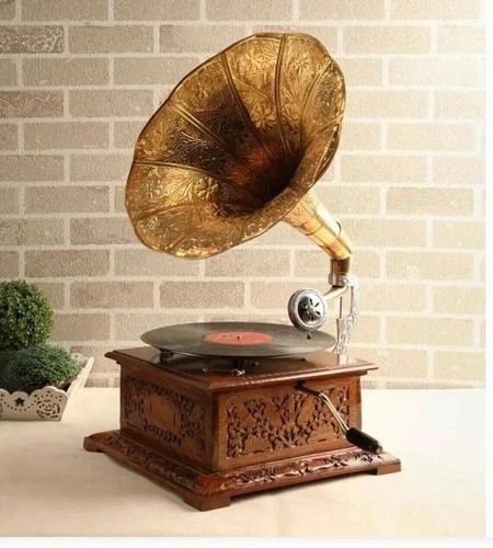 Antique gramophone fully - antique, gramophone,
