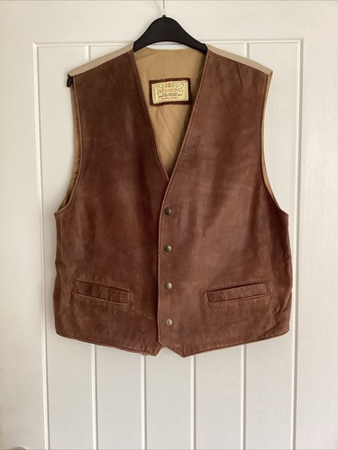 Vintage redskins brown leather - brown,