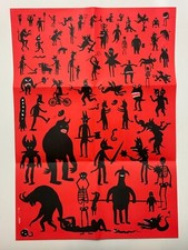 Eelus - Don't Panic Poster & Envelope - Street Art - 2011 - Rare