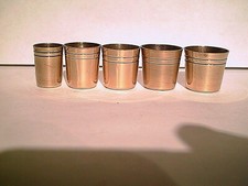 cane tip highly polished brass