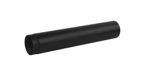 Matt black stove pipe - pipe, vitreous