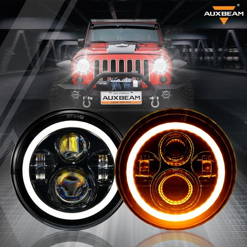 Auxbeam dot 90w round led - round,