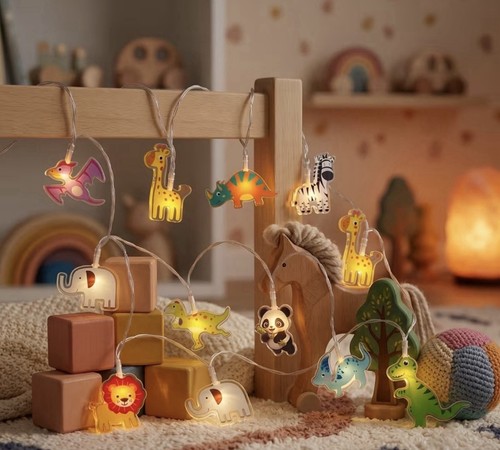 Cute animalstring lights - cute,