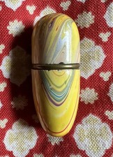 Art Deco Style Marbled Brass