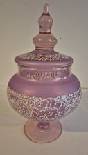 Vintage Purple Glass Bon Bon