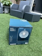 Next Mink Crackle pendant light Fitting