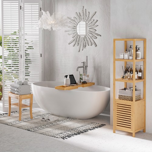 Extendable bath rack bathroom - rack,
