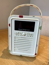 Emma Bridgewater Spotty Retro Mini DAB Radio, Bluetooth Speaker, Alarm Clock
