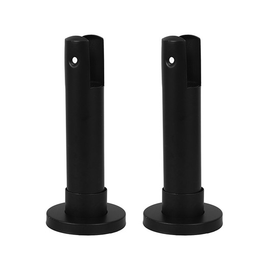 2pcs black stainless steel - black,