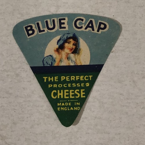 Blue cap processed cheese - blue,