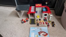 PLAYMOBIL 5663 Take Along Fire Station Department with instructions 