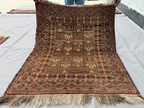 1920s antique afghan bukhara - 1920s,