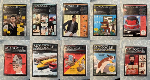 Monocle magazine bundle x10 - magazine,