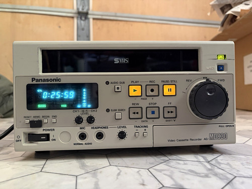 Panasonic md830p vhs - panasonic, ag-md830p
