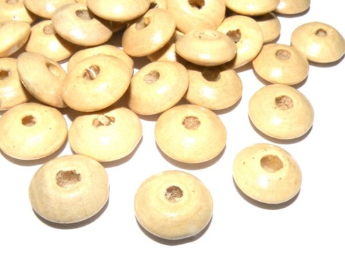 Wooden abacus beads - wooden,