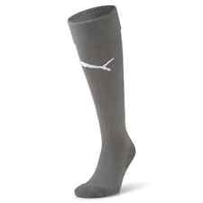 PUMA LIGA CORE FOOTBALL SOCKS KIDS BOYS MENS ALL SIZES SOCCER SOCK GREY