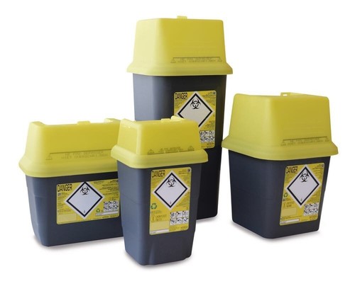 Sharps waste bin - sharps, box
