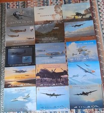 Gerald Coulson  Aviation art  WW2  15  Sales  brochures 