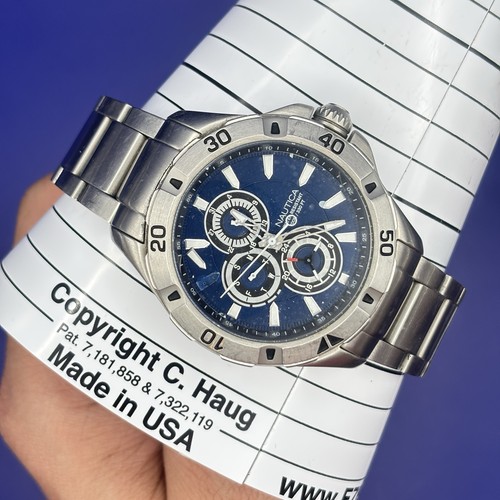 Nautica n17546g blue dial - n17546g,