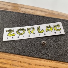 Zorlac Barbed Logo Sticker - 1980s