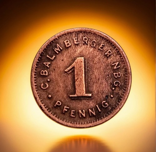 Germany pfennig coin - 1, c