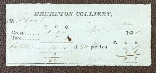 1838 brereton colliery - 1838,