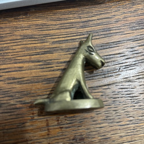 Hagenauer style brass - brass, dog
