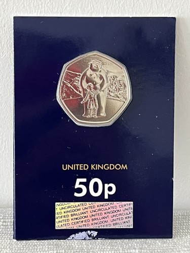 2019 the snowman james - snowman, 50p