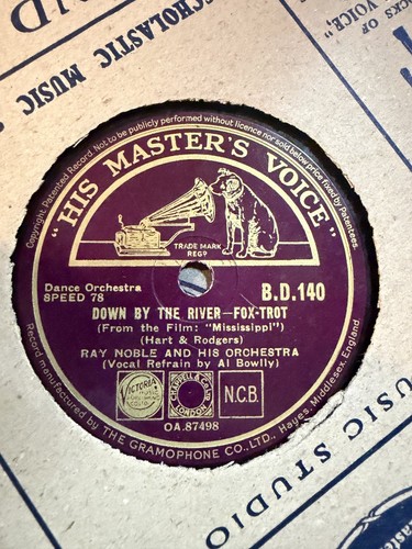 Ray noble orchestra down by - &,