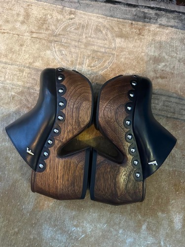 John fluevog platform mule - john,
