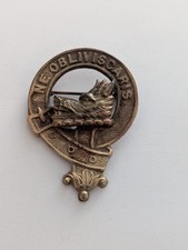 Campbell Clan Vintage Pin Badge Brooch