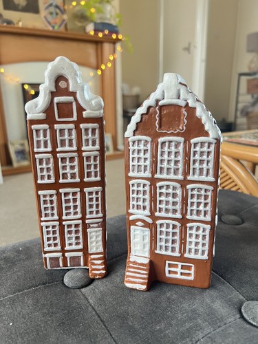 Lot set handpainted ceramic - lot,