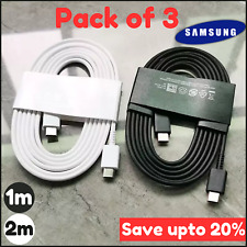 Genuine Samsung 60 watt Fast Charger Data SLIM Cable for S24 S23 S22 S21 Ultra