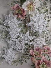 Snowflakes Crochet Handmade