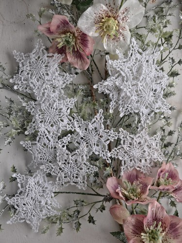 Snowflakes crochet handmade - snowflakes,