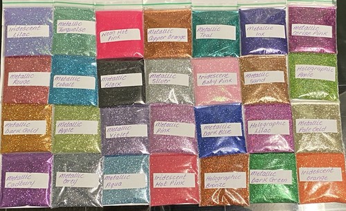 Bag fine glitter nail - 14, x